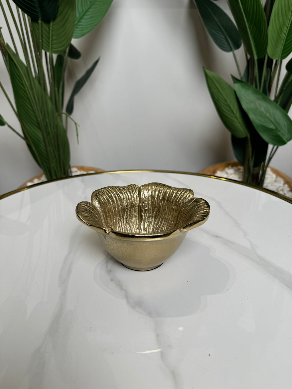 Coupe fleur Dorée
